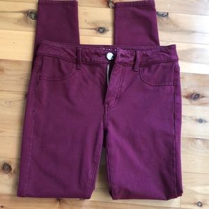 America Eagle Outfitters Super Stretch Jeggings